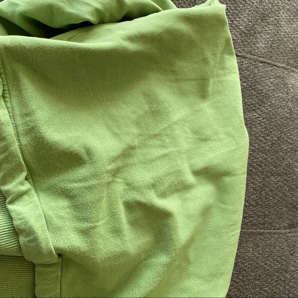 Roots Cinch Zip-Up Sweatshirt in Guacamole Green - Picture 15 of 15